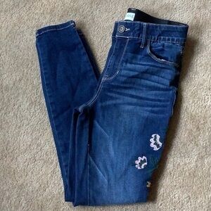 Knox Rose embroiled jeans like new